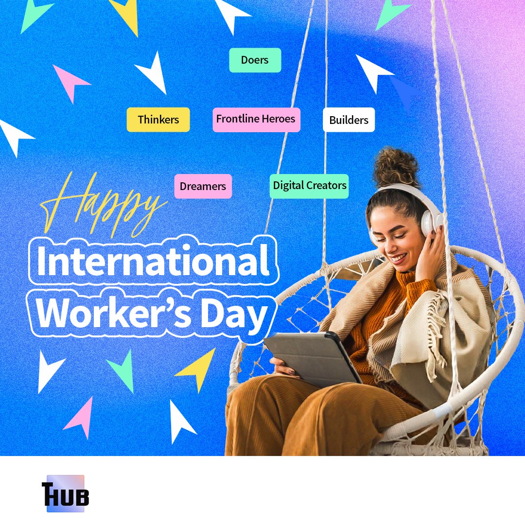 techhubsquare's tweet photo. Happy International Workers’ Day!   Today, we celebrate the strength, resilience, and dedication of every worker around the world 

#WorkersDay #WorkersDay2025 #InternationalWorkersDay https://t.co/EdanIlfElS