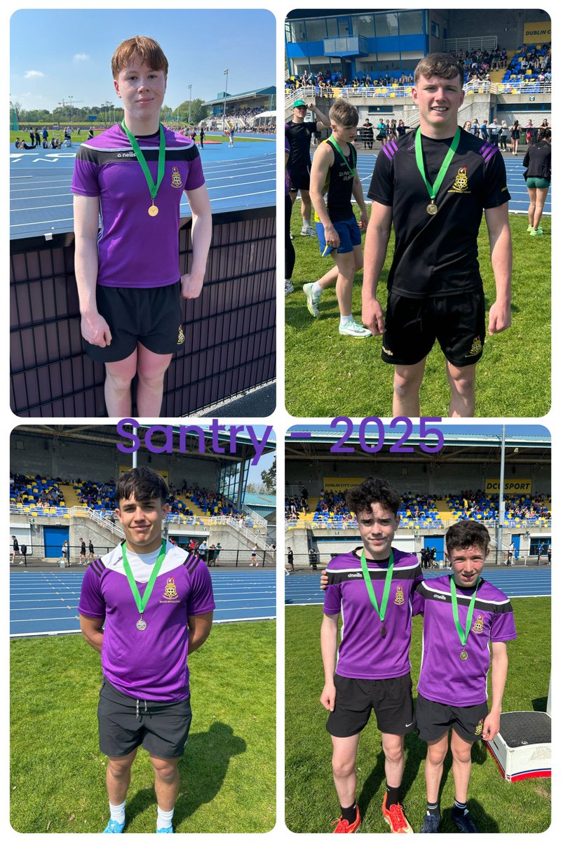 Congrats to all involved in today’s Athletics in Santry. 1st Yr:Gerry Ward -🥉 1100m, 4x100m relay 🥈2nd Yr: 4x100m relay 🥈3rd Yr: 4x300m relay 🥇,Aidan Flanagan 🥉 mile, Calum Kelly 🥉 100m hurdles, 4th Yr: Harry Boylan 🥈 shot put. 5th/6th Yr: Ryan O’Neill 🥇 1500m. Well done!