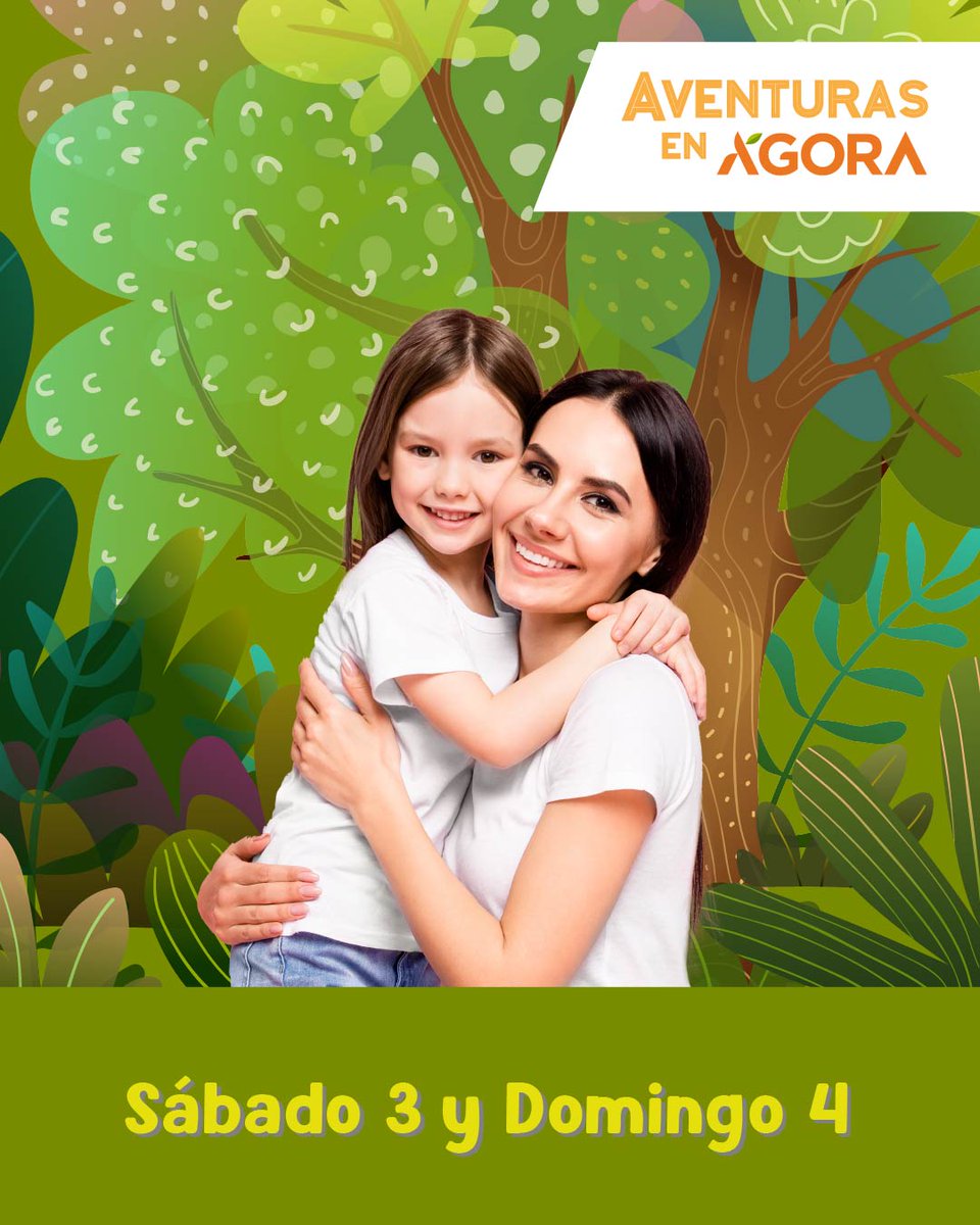 ¡Este fin de semana celebramos a mamá con mucho amor y creatividad en nuestras Aventuras en Ágora! 💐💛
Accede a nuestro link y descubre nuestro calendario de Aventuras en Ágora: instagram.com/p/DJH01I9MX0a/…