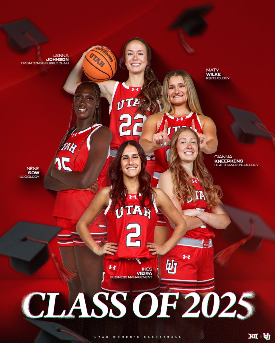 𝑪𝑳𝑨𝑺𝑺 𝑶𝑭 2️⃣0️⃣2️⃣5️⃣

Congrats to our graduating class of 2025! 🎓🏀

#GoUtes