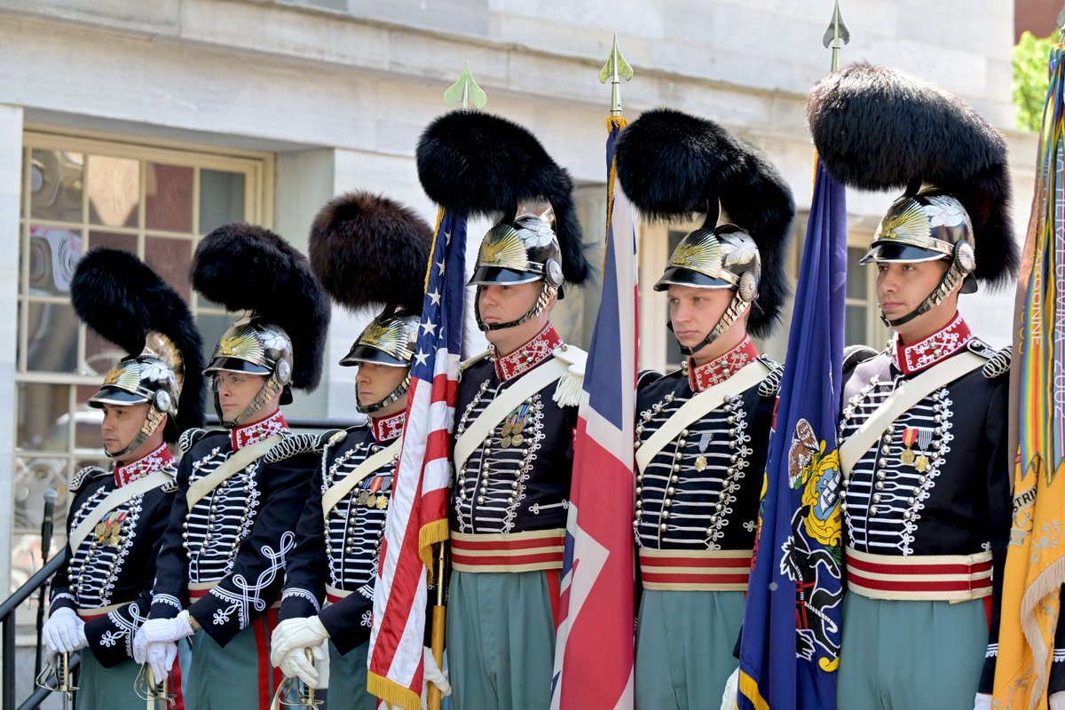 "Let freedom ring!" HRH The Duke of Edinburgh attended a special rededication ceremony for the Bicentennial Bell in Philadelphia.

The Bell was given by Queen Elizabeth II during her visit in July 1976 and is a symbol of the friendship between the people of Britain &amp; the US. 🇬🇧🇺🇸
