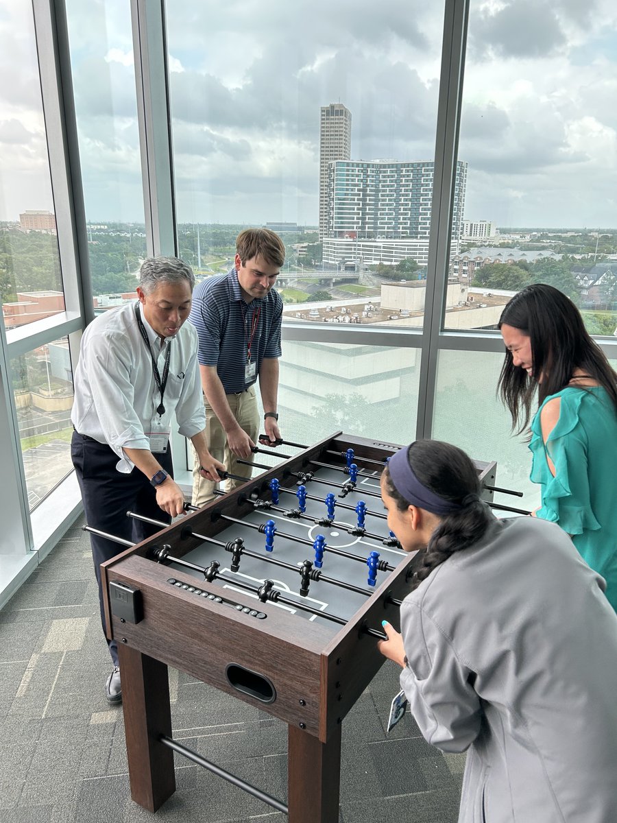 Albert Koong, MD PhD (@ackoongmdphd) on Twitter photo Inaugural #foosball match with the #radonc lab at Zayed yesterday. Who wants next? <a href="/MDAndersonNews/">MD Anderson Cancer Center</a> #endcancer Inaugural #foosball match with the #radonc lab at Zayed yesterday. Who wants next? <a href="/MDAndersonNews/">MD Anderson Cancer Center</a> #endcancer