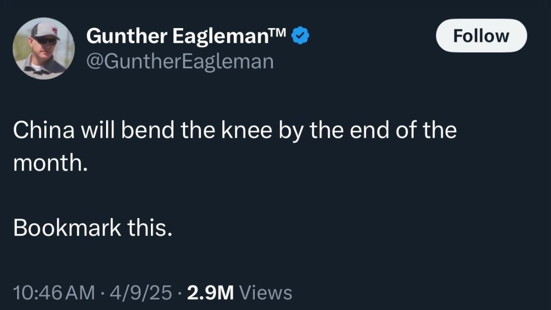 You got an update, chuckledick?