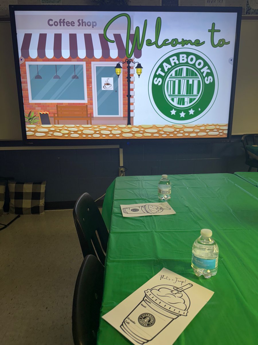 THAT’S A FRAP! PM3 ELA ✅ Celebrated our hard work and effort with a Starbooks Cafe! ☕️ 💚 <a href="/oms_bulldogs/">Oakridge Bulldogs</a>