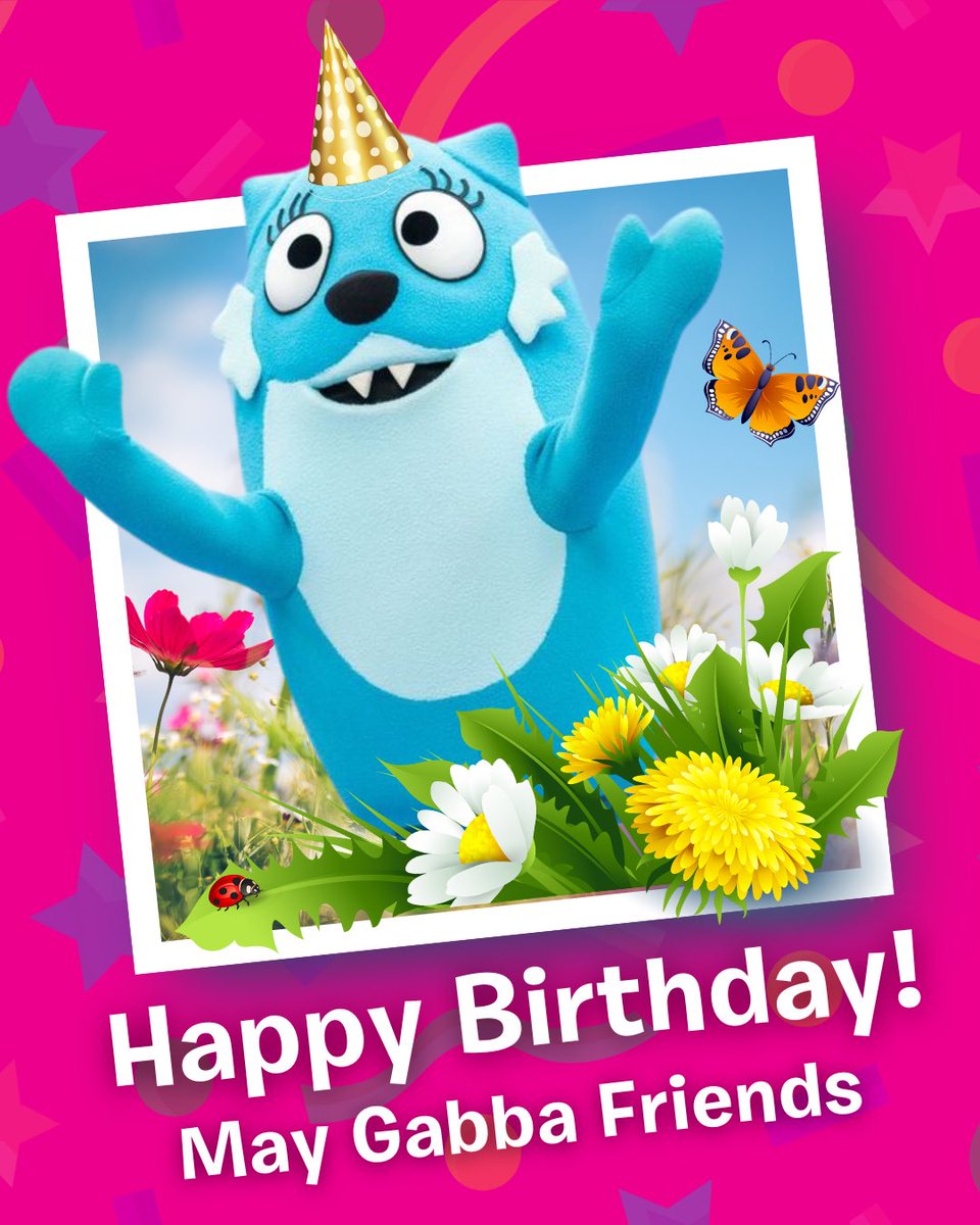 Yo Gabba Gabba! (@yogabbagabba) on Twitter photo MAY FRIENDS!! YGG hopes you have gabba-tastic birthday!🎂 🥳 MAY FRIENDS!! YGG hopes you have gabba-tastic birthday!🎂 🥳
