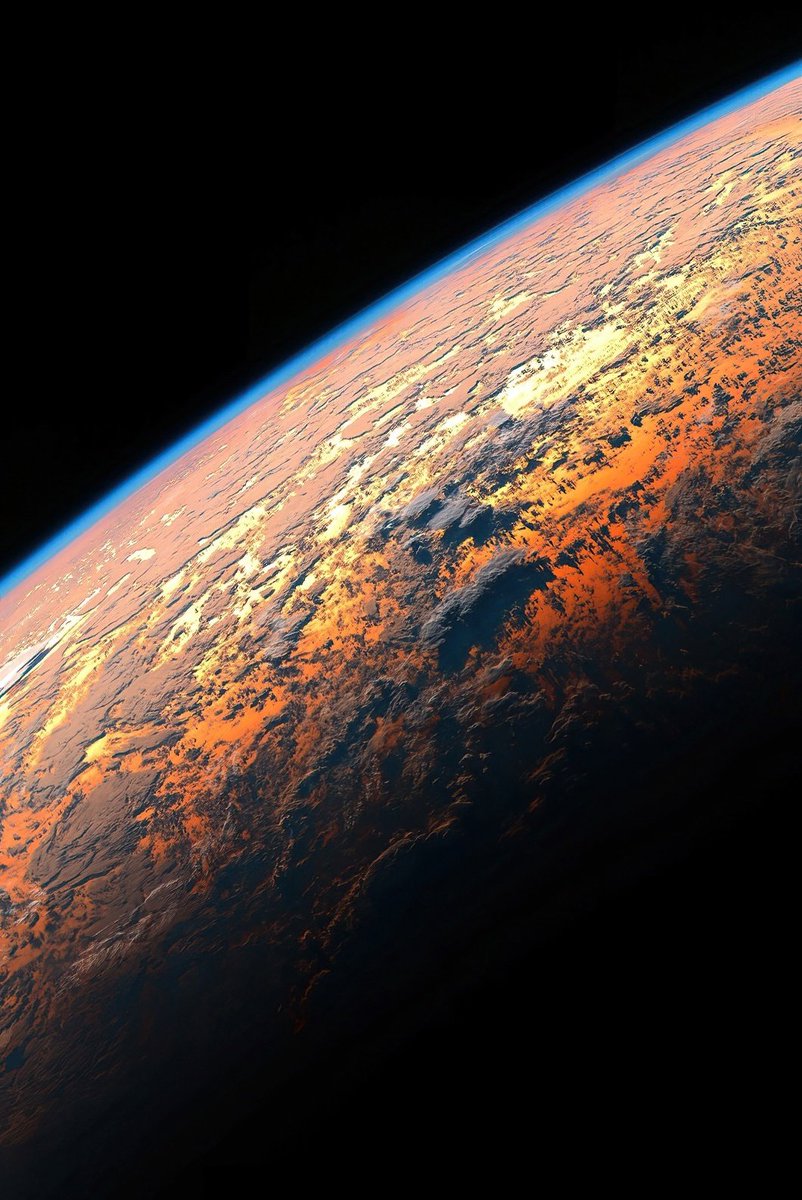 Sunrise as seen from Space