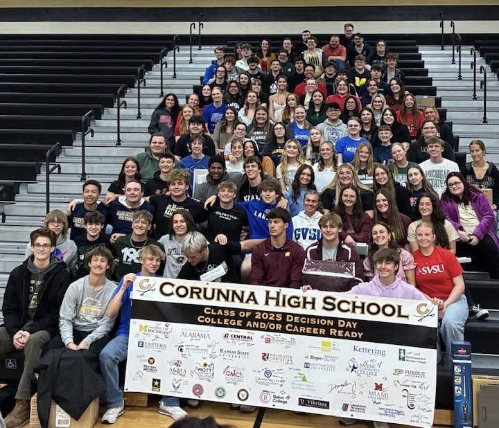 Decision Day 2025 for Corunna seniors. 

Feel free to share a photo of your senior in the comments section of this post along with their name and what their future plans are.

📸 Denise Zeeman <a href="/zeemand/">Denise Zeeman</a>