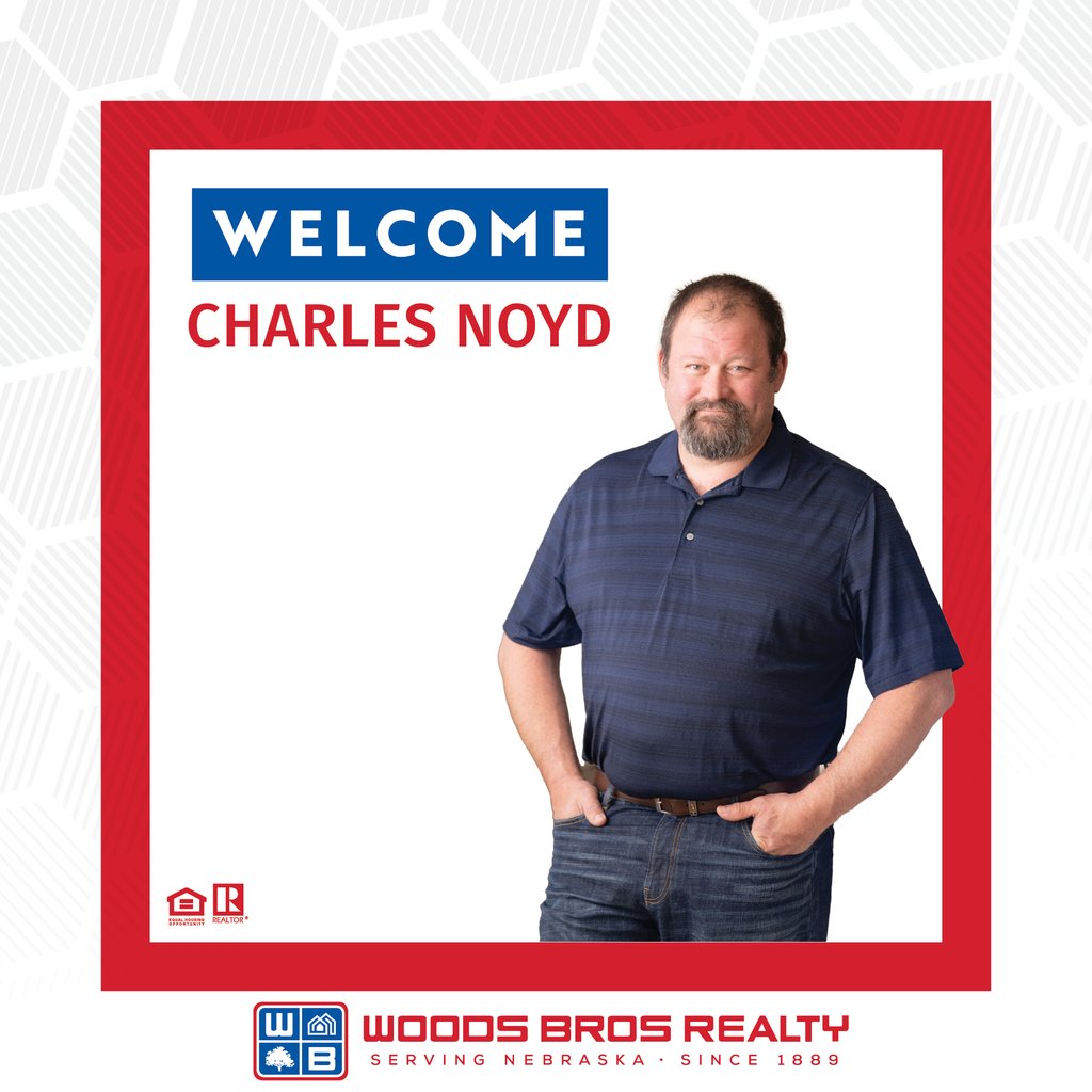 WELCOME to the #WoodsBrosFamily Charles! 💙❤️⁠
⁠
We are thrilled to have Charles Noyd joining our Woods Bros team of associates!  🏠️🔑
⁠
#woodsbrosrealty #wbr #lincolnrealestate #lincolnrealtor #nebraskarealestate #nebraskarealtor