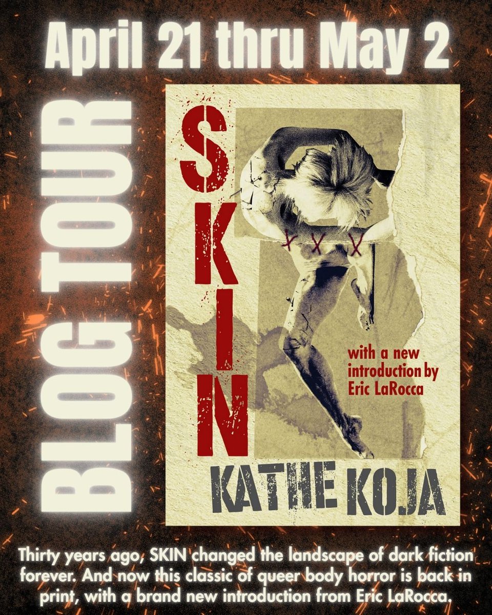TKentWrites's tweet image. Queer Horror from my shelf to yours by Kathe Koja. #Skin #BlogTour & #Giveaway! Great list of Kathe Koja's recommended queer horror.
tkentwrites.com/queer-horror-f…
@meerkatpress