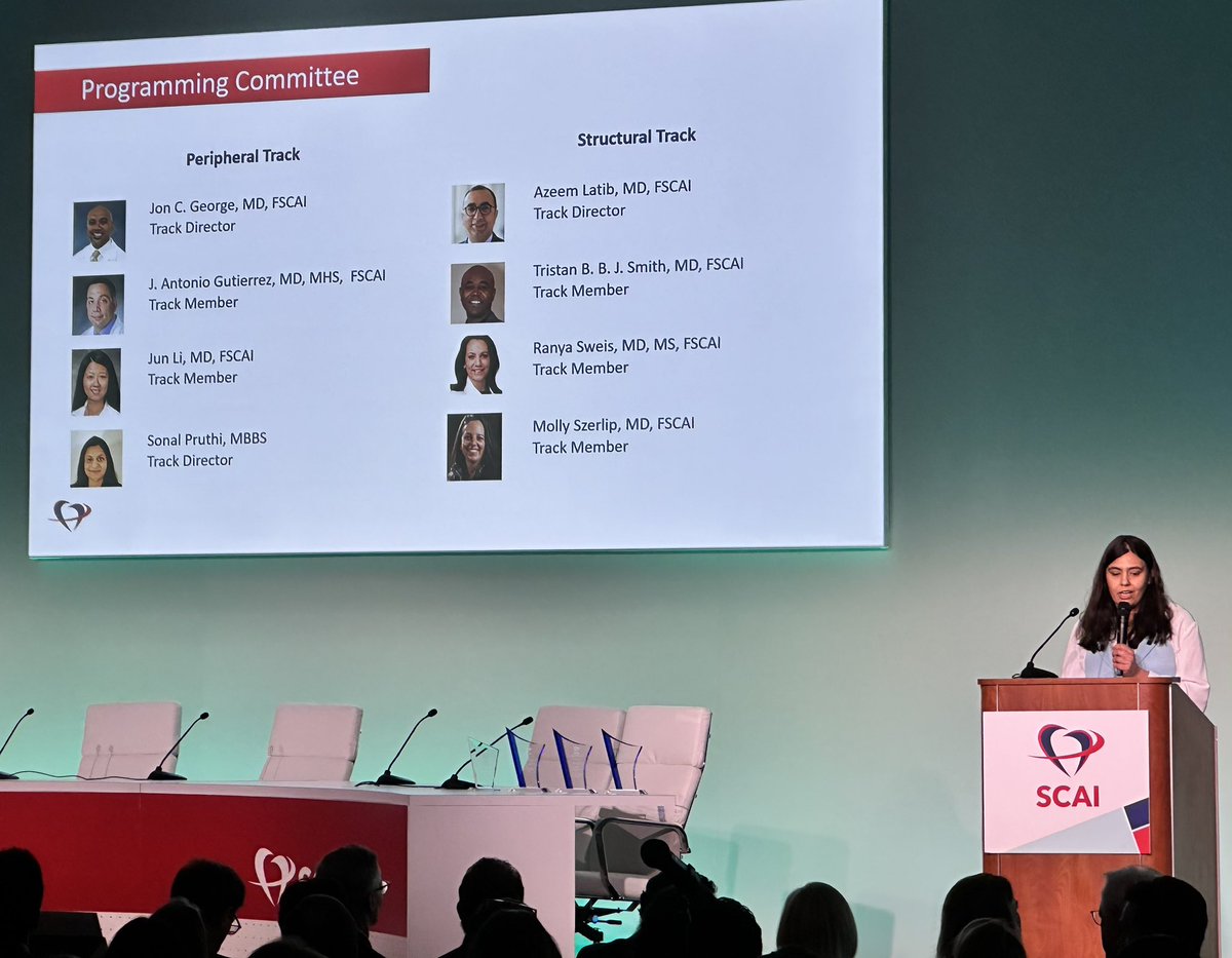 Jon George (@jcgeorgemd) on Twitter photo Honored to be invited to participate as the #PeripheralTrackDirector at #SCAI2025 <a href="/SCAI/">SCAI</a>. Exciting educational programs covering complex peripheral arterial disease, venous disease, and carotid disease on the agenda!
<a href="/BinitaShahMD/">Binita Shah</a> <a href="/sahilparikhmd/">Sahil A. Parikh, MD</a> <a href="/DrDrewKleinPHI/">Drew Klein</a> Honored to be invited to participate as the #PeripheralTrackDirector at #SCAI2025 <a href="/SCAI/">SCAI</a>. Exciting educational programs covering complex peripheral arterial disease, venous disease, and carotid disease on the agenda!
<a href="/BinitaShahMD/">Binita Shah</a> <a href="/sahilparikhmd/">Sahil A. Parikh, MD</a> <a href="/DrDrewKleinPHI/">Drew Klein</a>