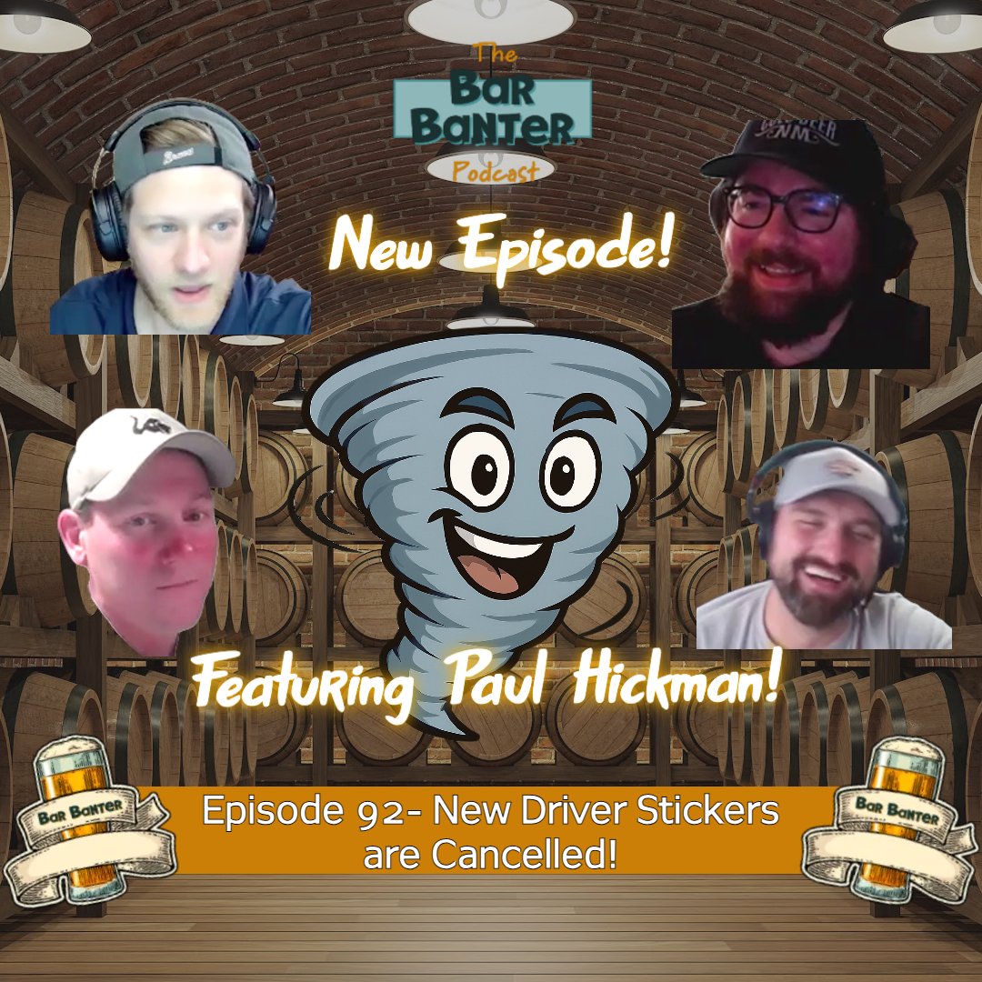 The Bar Banter Podcast (@the_barbanter) on Twitter photo <a href="/angrytoothpick/">Angry Toothpick Jerky</a> joins us for some New Boot Goofin!
open.spotify.com/episode/70XmQl… <a href="/angrytoothpick/">Angry Toothpick Jerky</a> joins us for some New Boot Goofin!
open.spotify.com/episode/70XmQl…