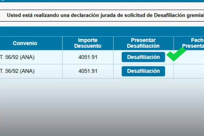 Esto pasa cuando la CGT de Daer y sus negociados con la política traiciona a sus trabajadores.
El gobierno dejó en evidencia a la CGT logrando enojar a los trabajadores con los sindicatos... y ahora el gobierno va abriendo las puertas a los trabajadores para que se desafilien...