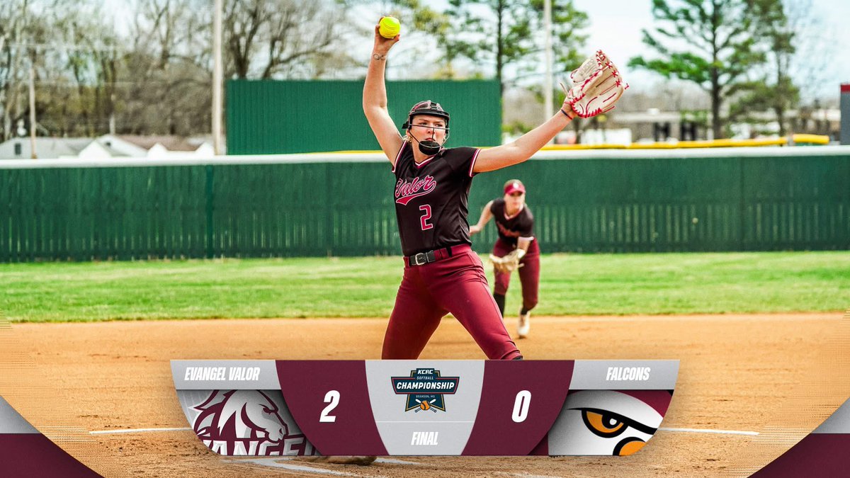 WE'LL SEE YOU IN THE CONFERENCE CHAMPIONSHIP!

Valor Softball takes the semifinal over Friends, 2-0, behind a dominant pitching effort from Maddy Meierer.

Championship is set for 11:00 a.m. tomorrow (May 2nd) morning!