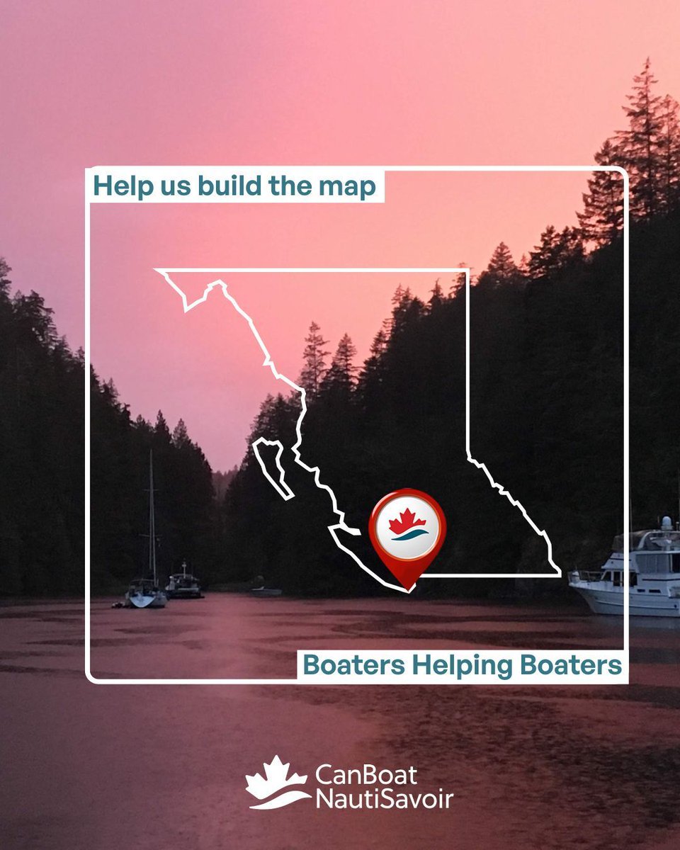 CanBoatNSavoir's tweet image. 📣 Calling our CanBoat / NautiSavoir community to help us build the ultimate map for boating spots for all to enjoy this Summer! Fill this 5 minute form here: buff.ly/lmAfKah 
#HiddenGems #BoatingSpots #BoatingBC #DesolationSound
