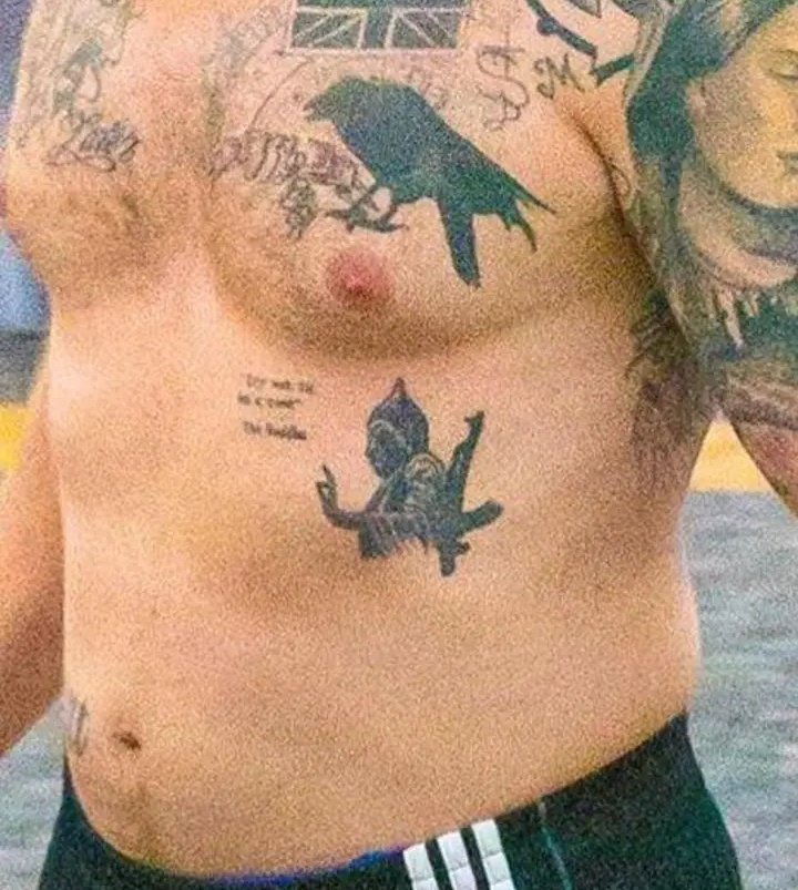Hardydoingstuff's tweet image. Tom Hardy tattoos