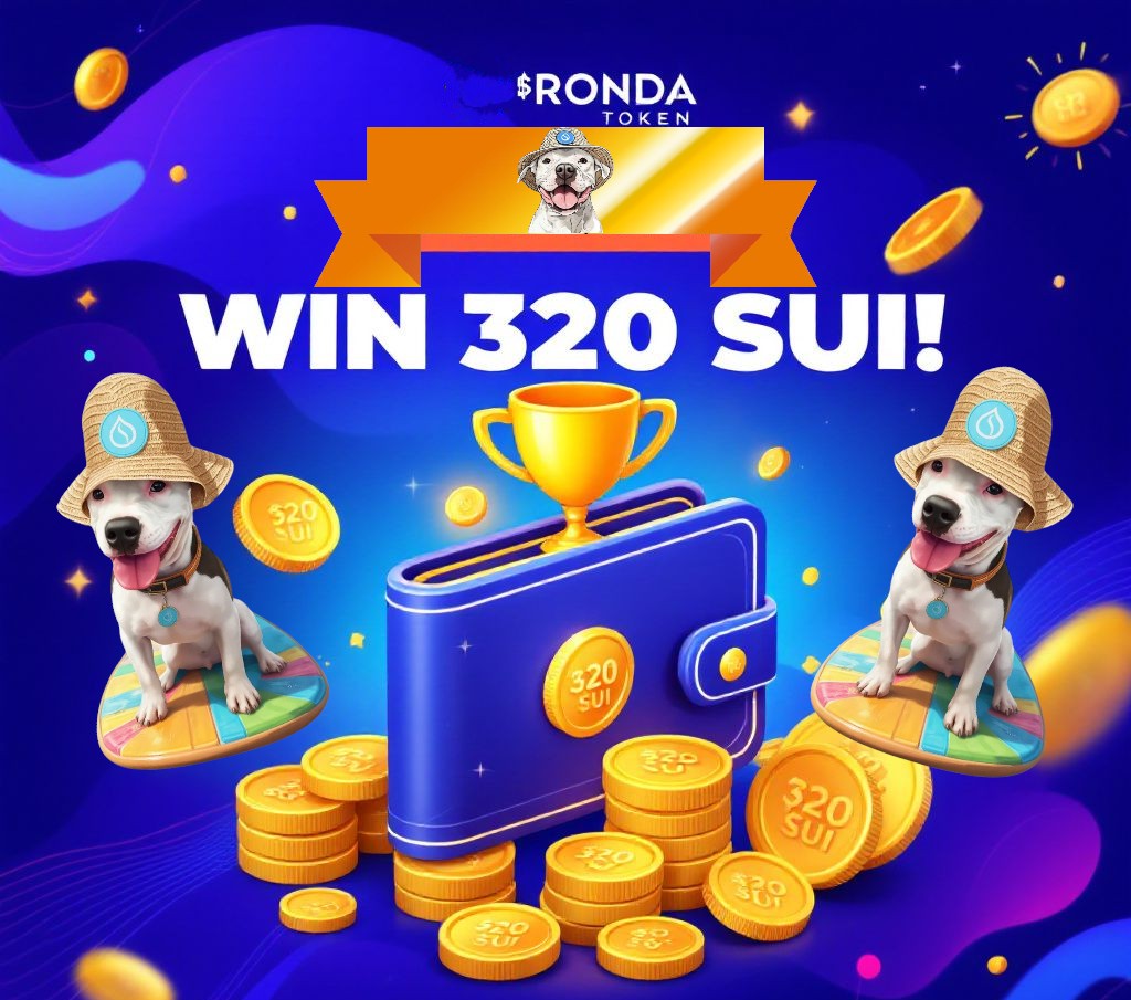 rondaOnSui's tweet photo. 🐾💥 *Get Ready for the Ultimate Sui Competition!* 🎉

We're excited to announce a unique competition on Sui, where YOU can win a massive reward of 320 SUI (approximately $1200 USD) 🤑!

*The Challenge:* Buy $RONDA, the first real dog token on Sui, and hold it for 4 hours ⏰. The wallet with the biggest buy will win the competition! 🏆

*How to Participate:*

1. Buy $RONDA tokens on Sui.
2. Hold the tokens for at least 4 hours.
3. The wallet with the largest $RONDA purchase will win the 320 SUI prize.

*Competition Details:*

- Duration: 48 hours
- Holding period: 4 hours
- Reward: 320 SUI (approximately $1200 USD)

*Don't Miss Out!* Get ready to join the competition and win big! 🚀🐶

*Disclaimer:* The value of SUI and $RONDA tokens may fluctuate. Please do your own research and ensure you understand the risks involved in cryptocurrency trading.

Competition has officially started and will end in exactly 48 hours!