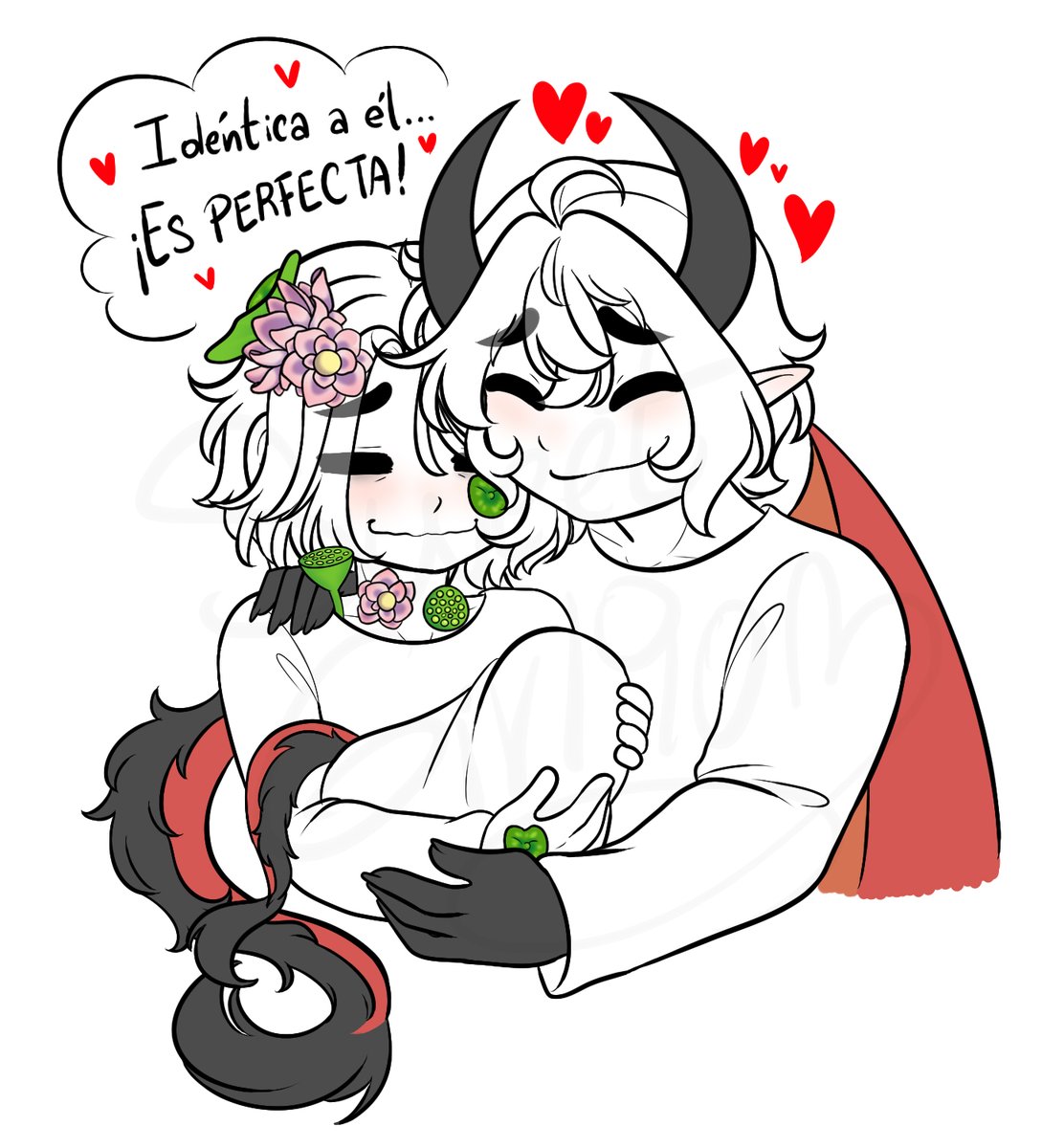 Sweet_Alyssum90's tweet photo. Cami se me adelantó, pero también quería hacer el meme con el Lothelios de "The giga and the beast"(?
Hinode sí les quedó bonita 😌💕
#Gardenverse #ThegigaandthebeastAU #GeppakuMonogatari #KuruLotus #GalanisHelios https://t.co/J5aB2sYNNy