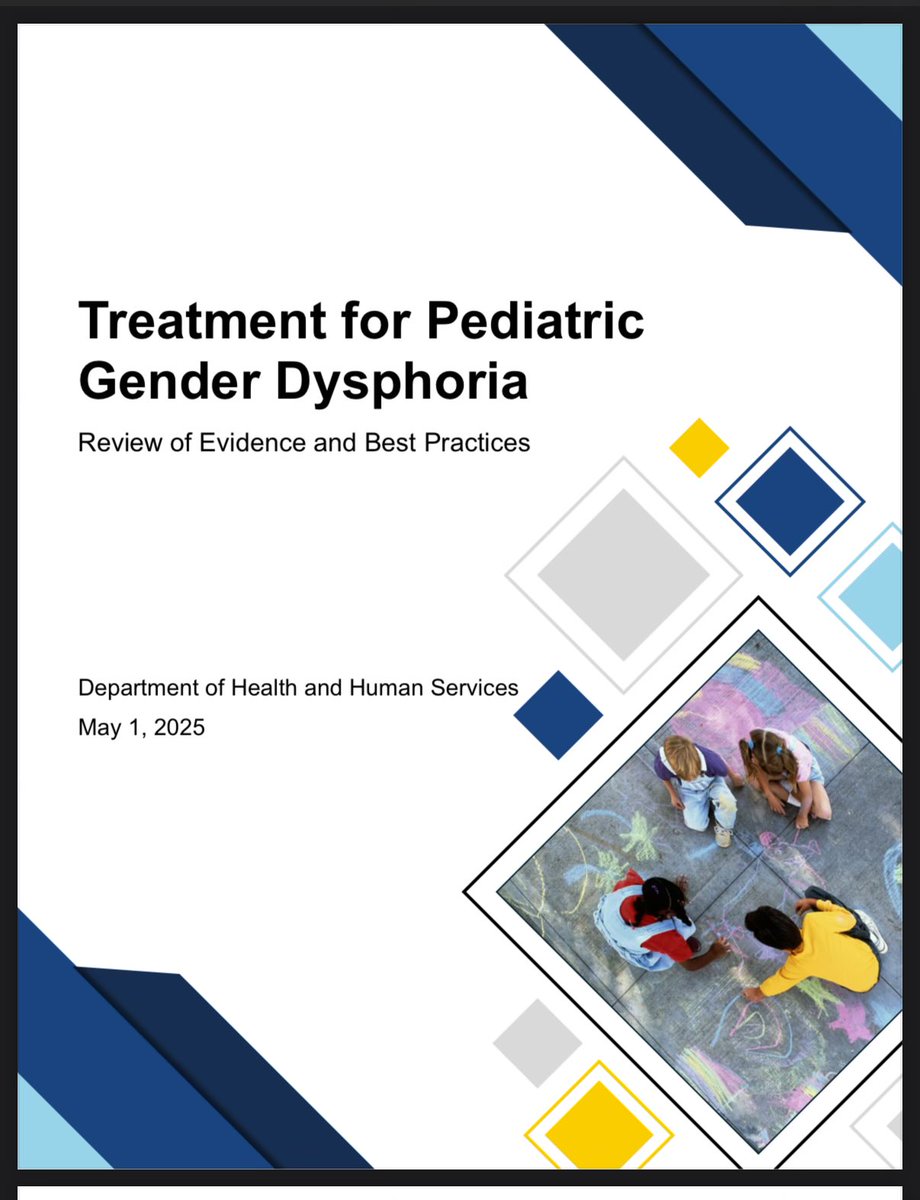 🚨Blockbuster report from <a href="/HHSGov/">HHS.gov</a> on exposing gender ideology in medicine. The report shatters the medical house of mirrors that resulted in thousands of kids being knowingly maimed and sterilized without cause. 

It’s a devastating takedown of the two pillars of gender