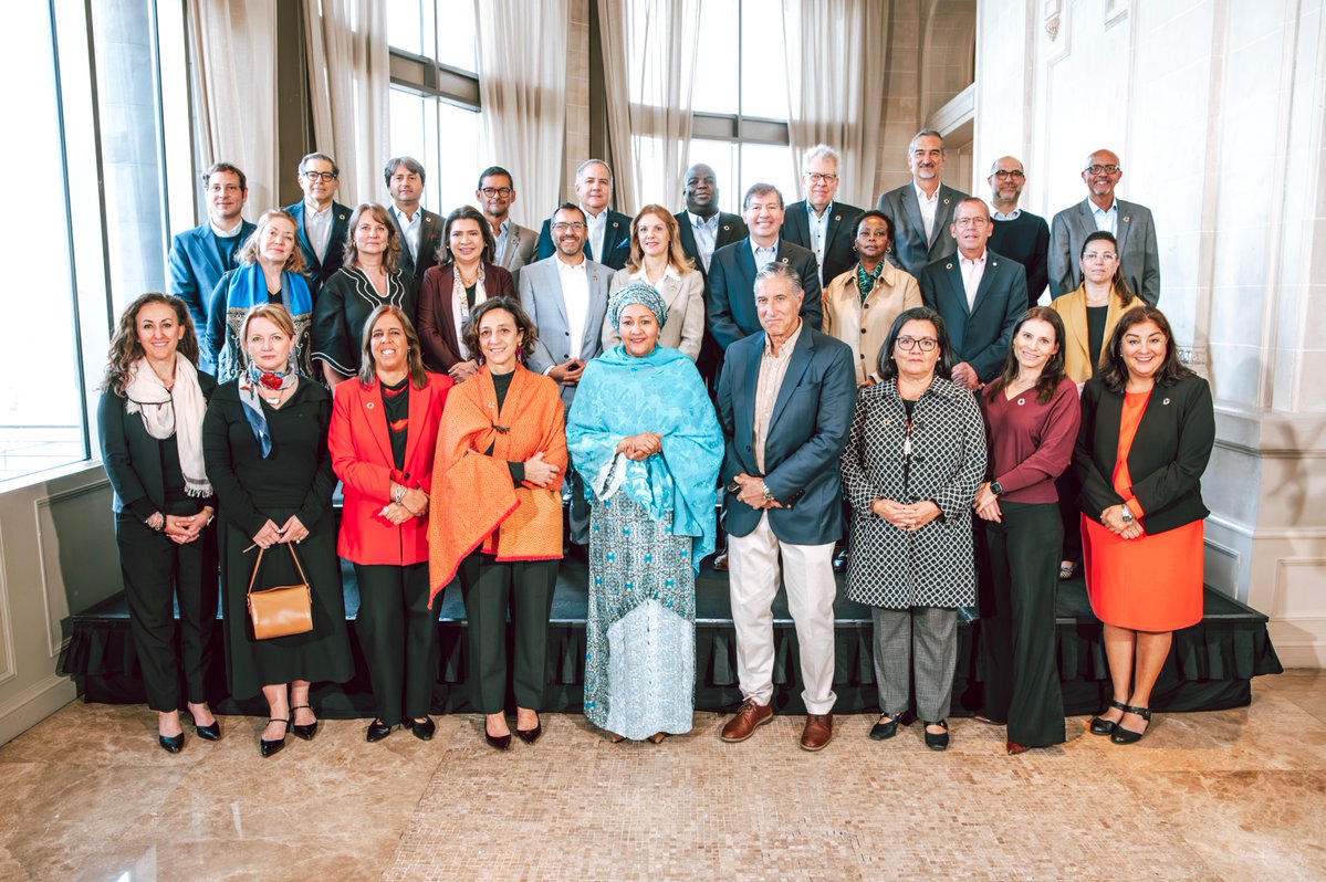 Amina J Mohammed (@aminajmohammed) on Twitter photo In a changing world, the <a href="/UN/">United Nations</a> remains a steadfast partner of the countries and people of Latin America & the Caribbean.
Working together with governments and partners across the region, Resident Coordinators <a href="/UN_SDG/">UN Sustainable Development Group 🇺🇳</a> are leading the UN to help countries deliver on the #SDGs. In a changing world, the <a href="/UN/">United Nations</a> remains a steadfast partner of the countries and people of Latin America & the Caribbean.
Working together with governments and partners across the region, Resident Coordinators <a href="/UN_SDG/">UN Sustainable Development Group 🇺🇳</a> are leading the UN to help countries deliver on the #SDGs.