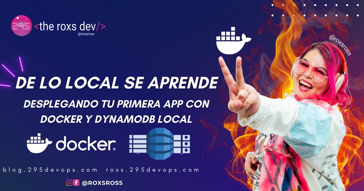 RoxsRoss's tweet image. 🐳 ¿Querés aprender Docker y conectar tu primera API a una base NoSQL sin pagar AWS?
Te armé esta guía 🔥 donde desplegás una app con Flask + DynamoDB Local desde tu máquina.
📖 Blog: bit.ly/blogdockerdb
🎥 YouTube: youtube.com/watch?v=FJoIbO…
#Docker #DynamoDB #DevOps #AWS