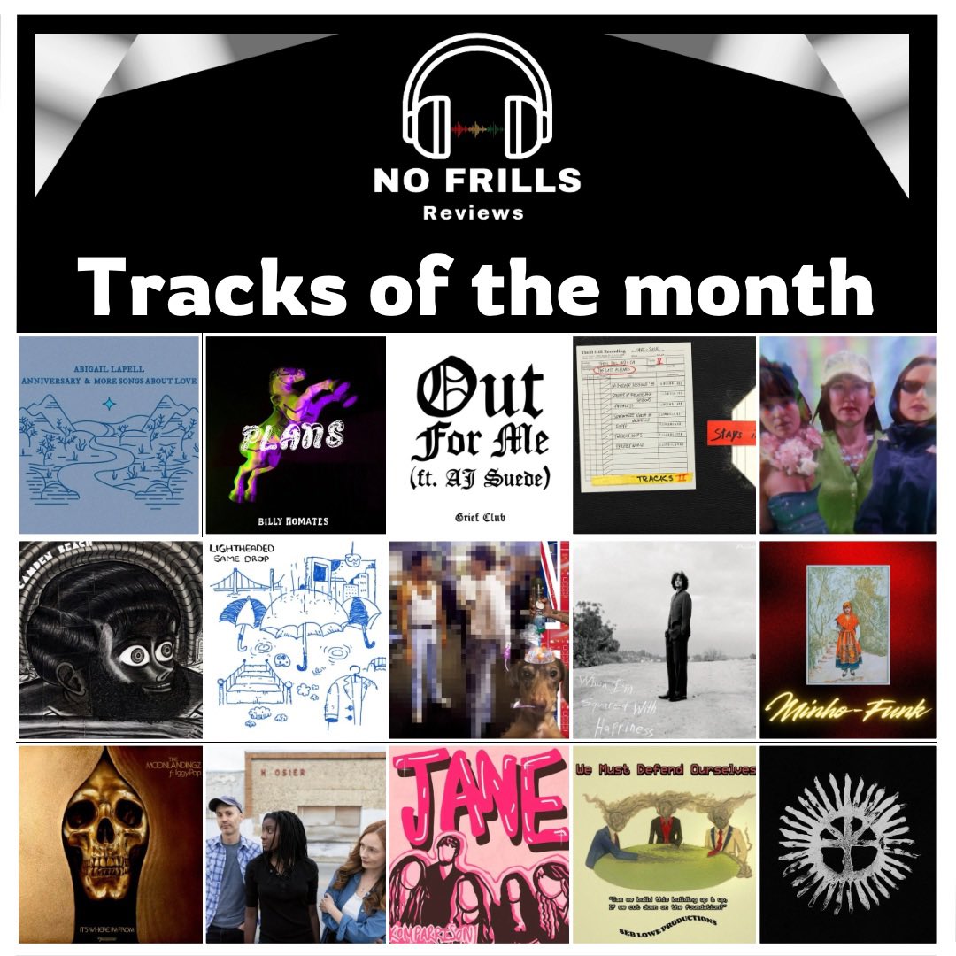 Our Tracks of the month for April. 15 must hears, including a lost Springsteen classic, the next big name in British rap, and the bombastic return of WU LYF. 

All the picks here: nofrillsreviews.com/2025/05/01/tra…