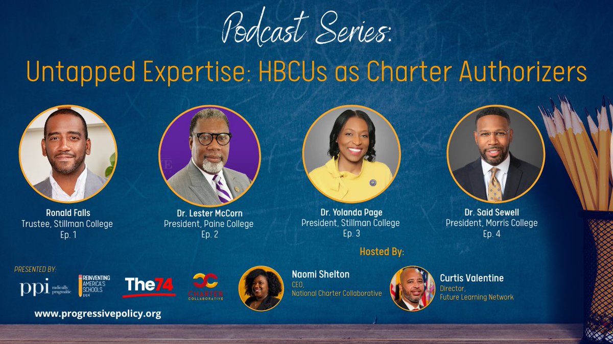 Curtis Valentine (@curtiseveryday) on Twitter photo Happy “National Decision Day” to all these amazing students! 👨🏾🎓👩🏽🎓
Today is perfect day to launch the 4-part podcast series I co-hosted with <a href="/NaomiSheltonDC/">Naomi N. Shelton</a> from <a href="/chartercollab/">chartercollab</a>, “Untapped Expertise: HBCUs as Charter Authorizers” Pod! <a href="/UNCF/">UNCF</a> <a href="/ppi/">PPI</a>
Listen🎧: open.spotify.com/show/3t3TmdJgA… Happy “National Decision Day” to all these amazing students! 👨🏾🎓👩🏽🎓
Today is perfect day to launch the 4-part podcast series I co-hosted with <a href="/NaomiSheltonDC/">Naomi N. Shelton</a> from <a href="/chartercollab/">chartercollab</a>, “Untapped Expertise: HBCUs as Charter Authorizers” Pod! <a href="/UNCF/">UNCF</a> <a href="/ppi/">PPI</a>
Listen🎧: open.spotify.com/show/3t3TmdJgA…