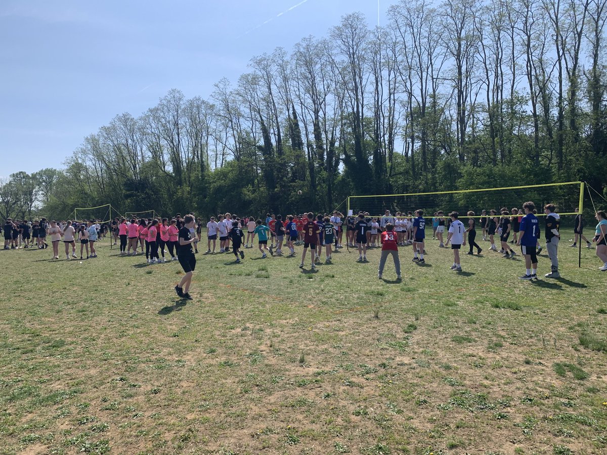 Hundreds of students, 47 teams, and beautiful weather only adds up to another AMAZING Thompson Spring Fling &amp; Volleyball Tournament!!! Thanks to our Student Council for putting it together!!! #MTPSpride #ThompsonMSpride