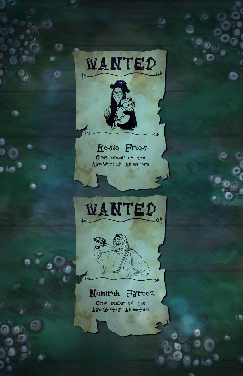 utdanimlab's tweet image. Aye, aye, aye! The Ayeworthy and Leering Animation and Layout Crew are out for your coins! Don't get scammed by them, they may seem trustworthy but they're the most experienced ones around these parts!