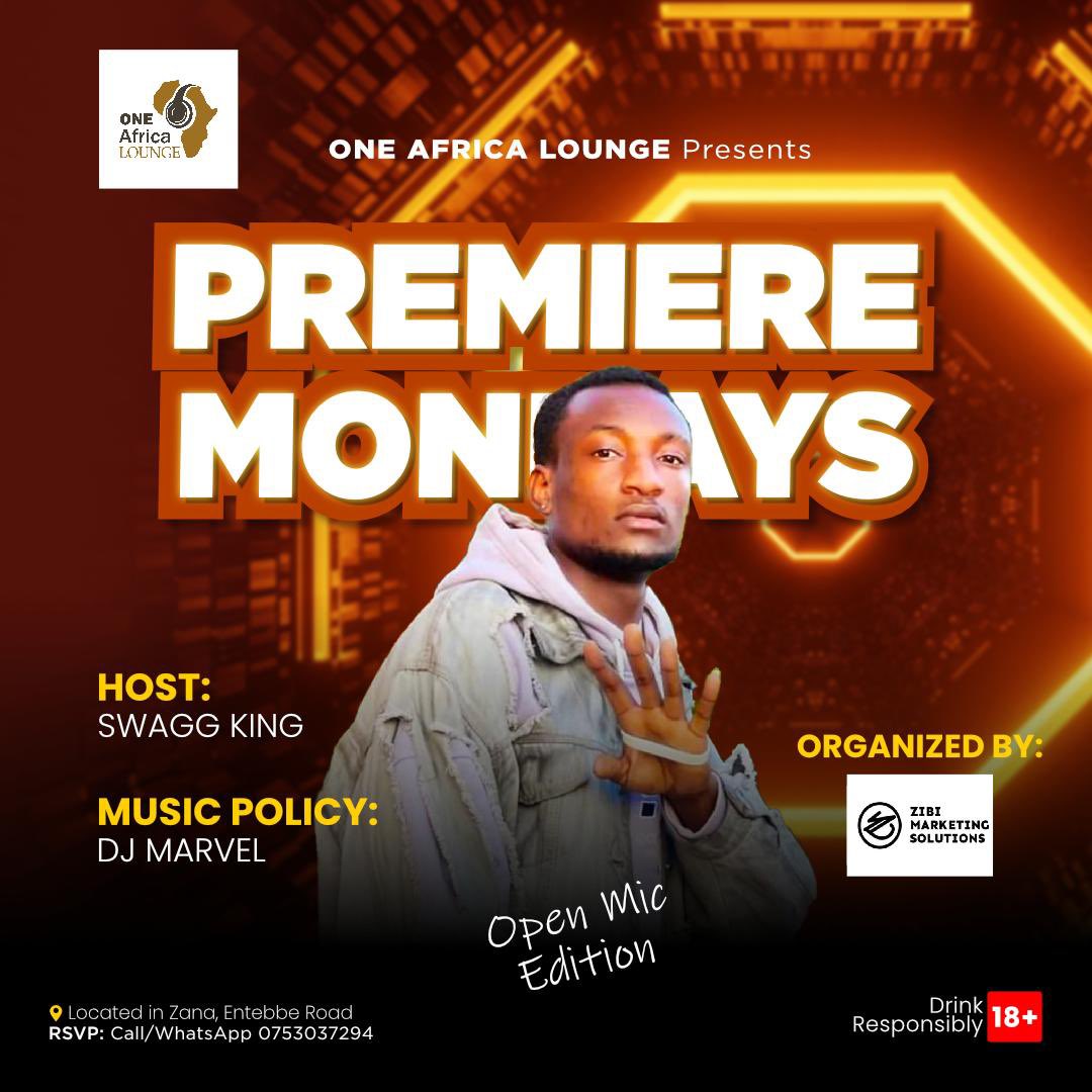 swaggkingug's tweet photo. E.V.E.RY M.O.N.D.A.Y #OpenMicEdition🎙️🔥"Calling all rising artists! We're excited to announce a platform for you to showcase your talent! Share your music,gain exposure, and take your career to the next level. #OneAfricaLounge #ZibiMarketingSolutions🌐
#BadNewsInTown🎼 #Music https://t.co/vOon4UhtBz