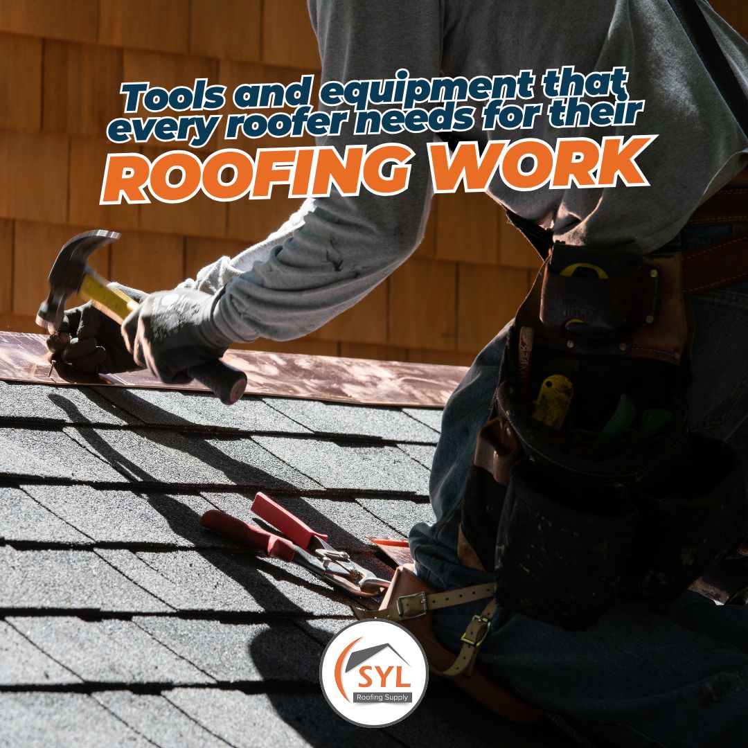 SYLROOFINGSUPLY's tweet photo. Tools and equipment that every roofer needs for their roofing work
✅ METABO HPT NV 83A5 Coil Nailer
✅ STINGER / NailsPac
✅ Metal Chalk Reel Faster Rewind
Which other one do you think is essential?

#SYLRoofingSupply #Equipament #RoofingProfessionals #ProfessionalTools https://t.co/Pl2Qtf8YNL
