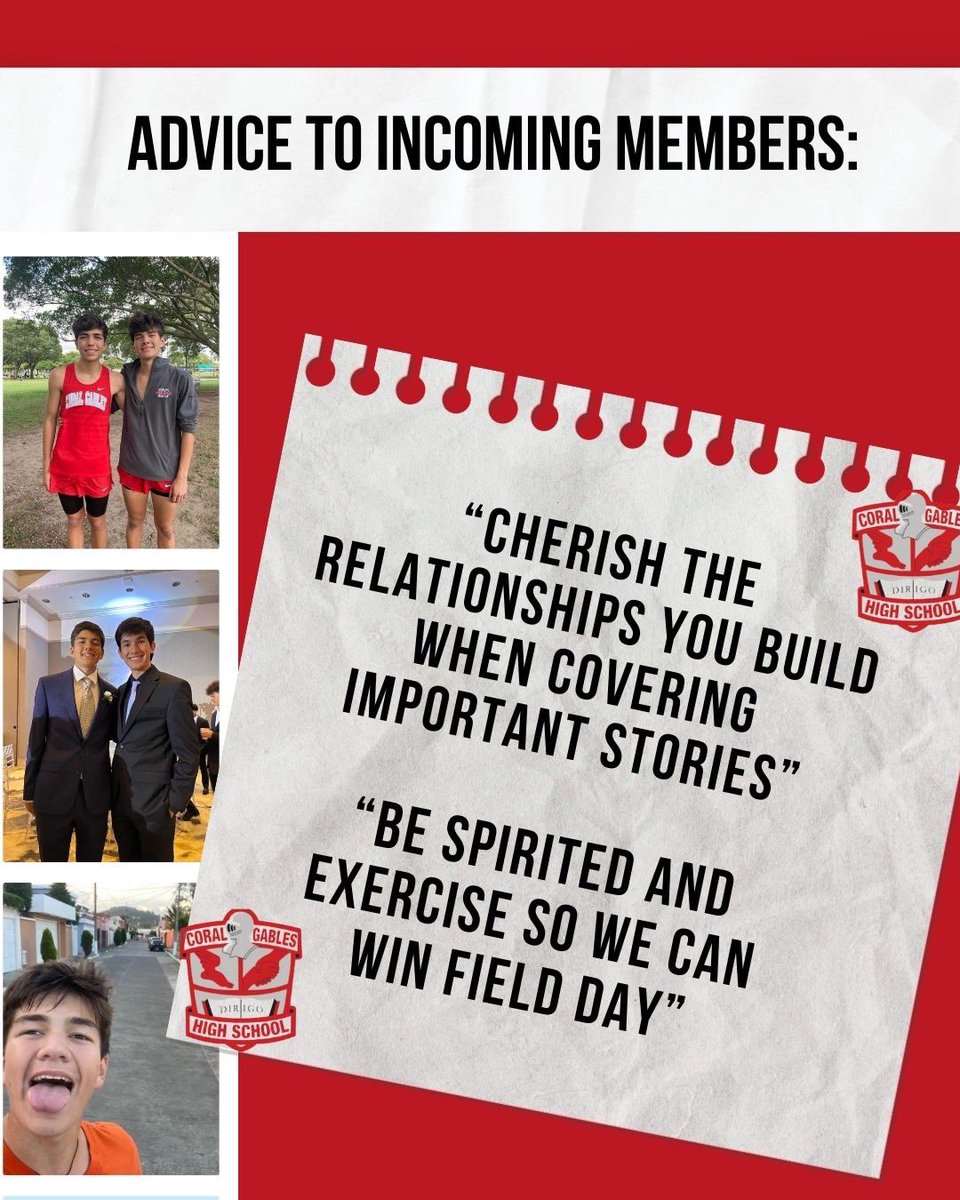 Our first senior we will be bidding farewell to is Andres. We are so excited to see what his future holds for him! #cghs #yourbestchoicemdcps