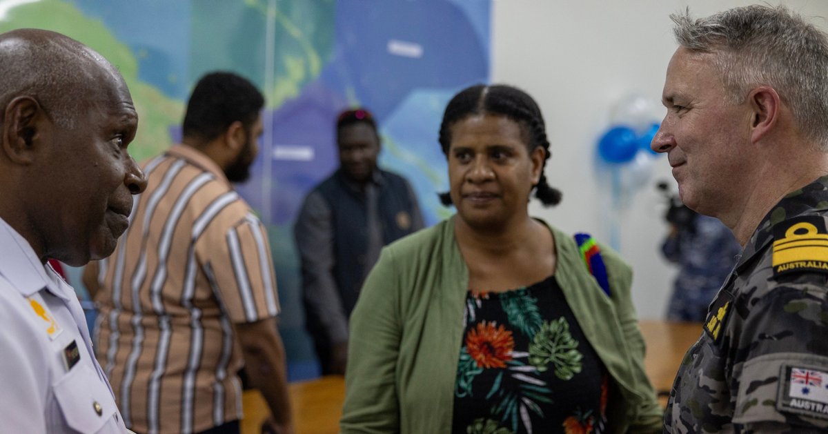CJOPSAustralia's tweet image. I congratulate PNG on instituting this national surveillance centre that will allow it to understand what is happening in its sovereign waters. Renovations were completed as part of the Australia-PNG Defence Cooperation Program. #YourADF
