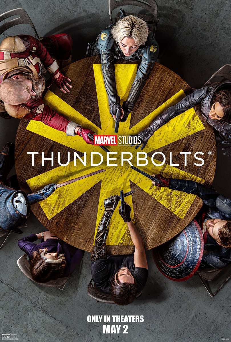 imaginaryforces's tweet image. Premiering tomorrow in theaters! #Thunderbolts #MarvelStudios
