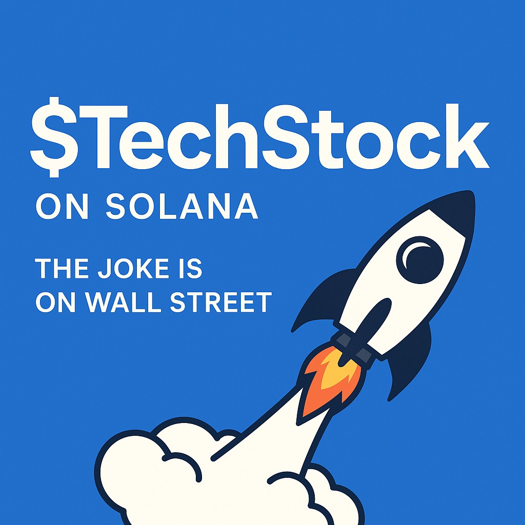 TechStockCoin's tweet image. $SPCE is a meme.
$PLUG? Meme.
$BYND? Cooked.
$UPST? AI-powered bankruptcy.
$NKLA? Still coasting downhill.
They burn cash, dilute shares, and pray for rate cuts.
$TechStock has no debt, no overhead —
just a ticker built for glory.
1% of their money = billions.