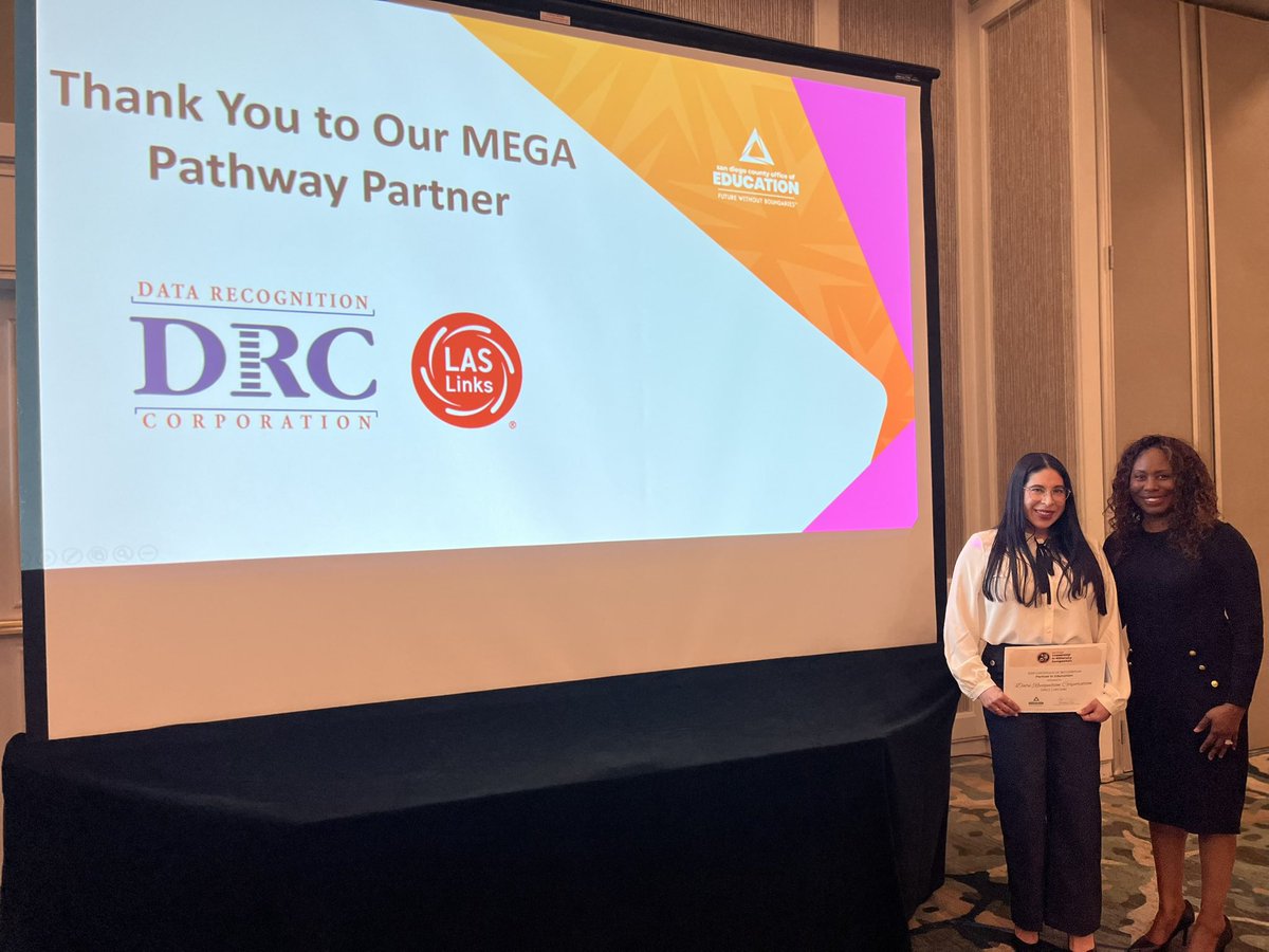 Multilingual Education & Global Achievement- SDCOE (@megasdcoe) on Twitter photo (((Linking Biliteracy))) across the County! We appreciate Melissa Juliet Ochoa from <a href="/DRC_LASLinks/">DRC LAS Links Seal of Biliteracy</a> for being a #PartnerInEducation and for their generous support to help make the 24th Annual Leadership in Biliteracy Symposium a ‘connected’ experience. #SDbiliteracy <a href="/SanDiegoCOE/">San Diego County Office of Education</a> (((Linking Biliteracy))) across the County! We appreciate Melissa Juliet Ochoa from <a href="/DRC_LASLinks/">DRC LAS Links Seal of Biliteracy</a> for being a #PartnerInEducation and for their generous support to help make the 24th Annual Leadership in Biliteracy Symposium a ‘connected’ experience. #SDbiliteracy <a href="/SanDiegoCOE/">San Diego County Office of Education</a>