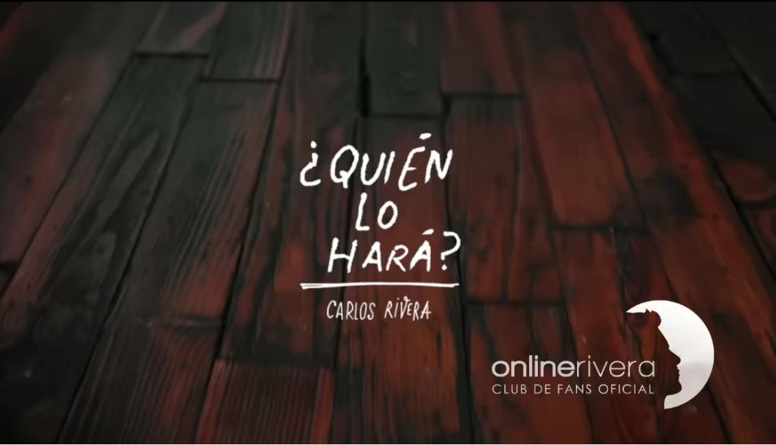 Online_RiveraP's tweet photo. Ya disponible el nuevo Video de @_CarlosRivera

 ¿Quién Lo Hará? 

Cuéntanos qué te pareció ???

https://t.co/yTpQ5Nh6H7

@WestWoodEntt @sonymusicmexico 

@jjuarezww @mikenoriega 

#RiveristasOnline 🤍 #QuienLoHará #CarlosRivera https://t.co/pe2AFp45jL