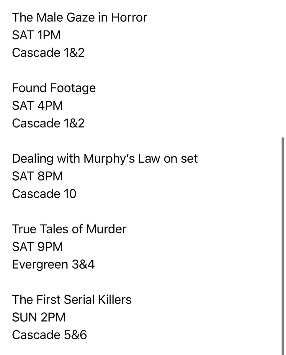 seattlescreams's tweet image. Where to find me this weekend at Crypticon! 

@crypticon #crypticon #crypticonseattle