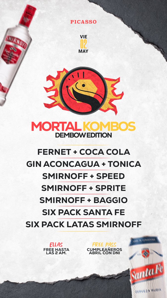 Viernes de Mortal KOMBOS ! #PicassoBigFloor