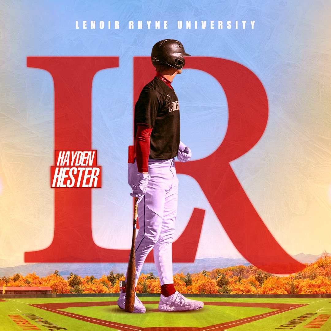 P&HCC Baseball (@phcc_baseball) on Twitter photo Congrats to OF Hayden Hester on his commitment to Lenoir-Rhyne University
#PHamily โ๏ธ#RollPats
<a href="/Baseball_LR/">LR BEARS BASEBALL</a>
<a href="/PHCCAthletics/">Patrick & Henry CC Athletics</a>
<a href="/haydenhester11/">hayden hester</a> Congrats to OF Hayden Hester on his commitment to Lenoir-Rhyne University
#PHamily โ๏ธ#RollPats
<a href="/Baseball_LR/">LR BEARS BASEBALL</a>
<a href="/PHCCAthletics/">Patrick & Henry CC Athletics</a>
<a href="/haydenhester11/">hayden hester</a>