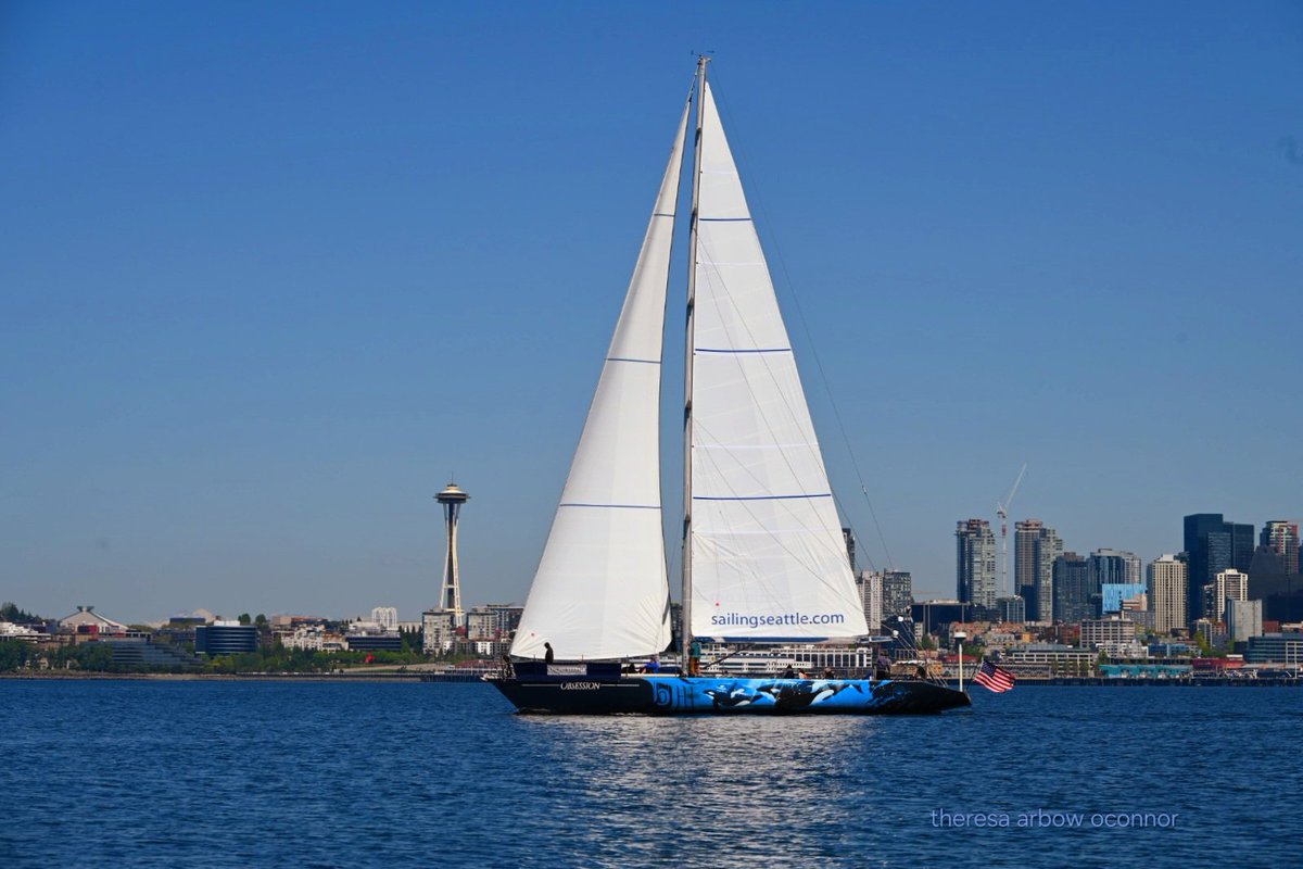 Perfect day for #sailing #Seattle #wawx #pnw ♡
