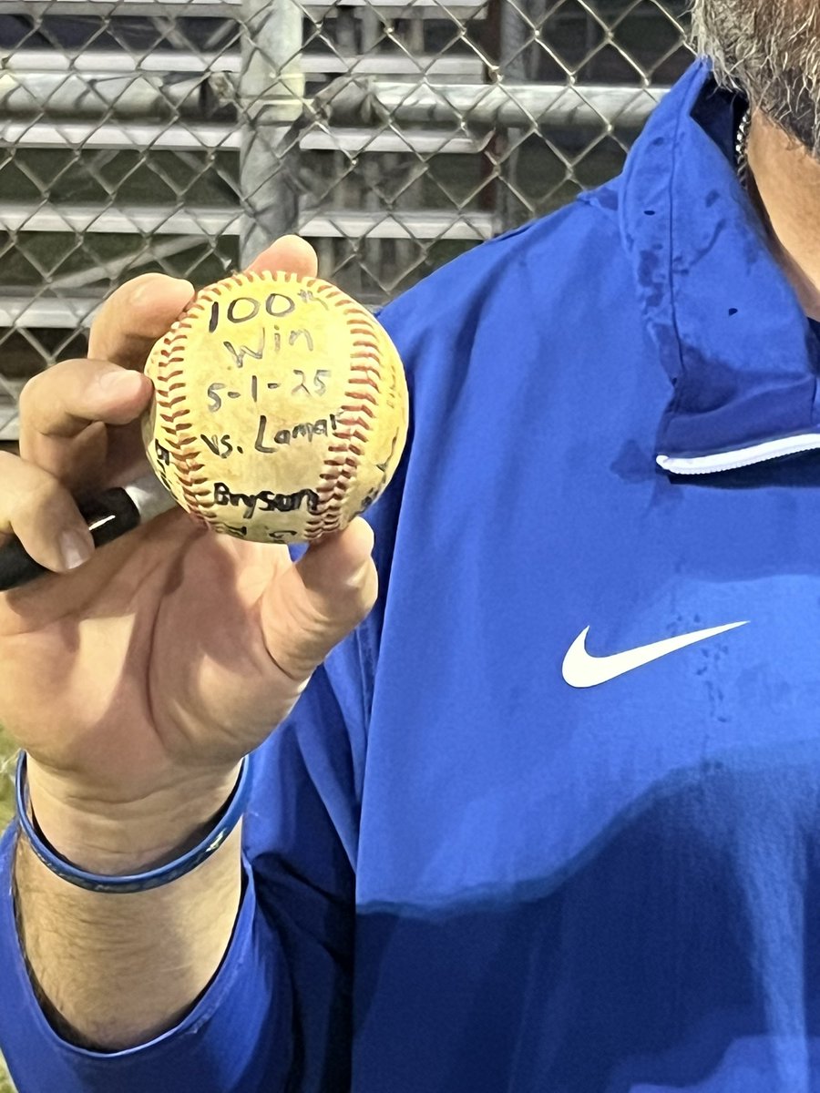 Big congrats to Coach Barron and Lewisville baseball. Lions are region champions and Coach Barron collects his 100th win as head coach! Great job Coach Barron and GO LIONS!!