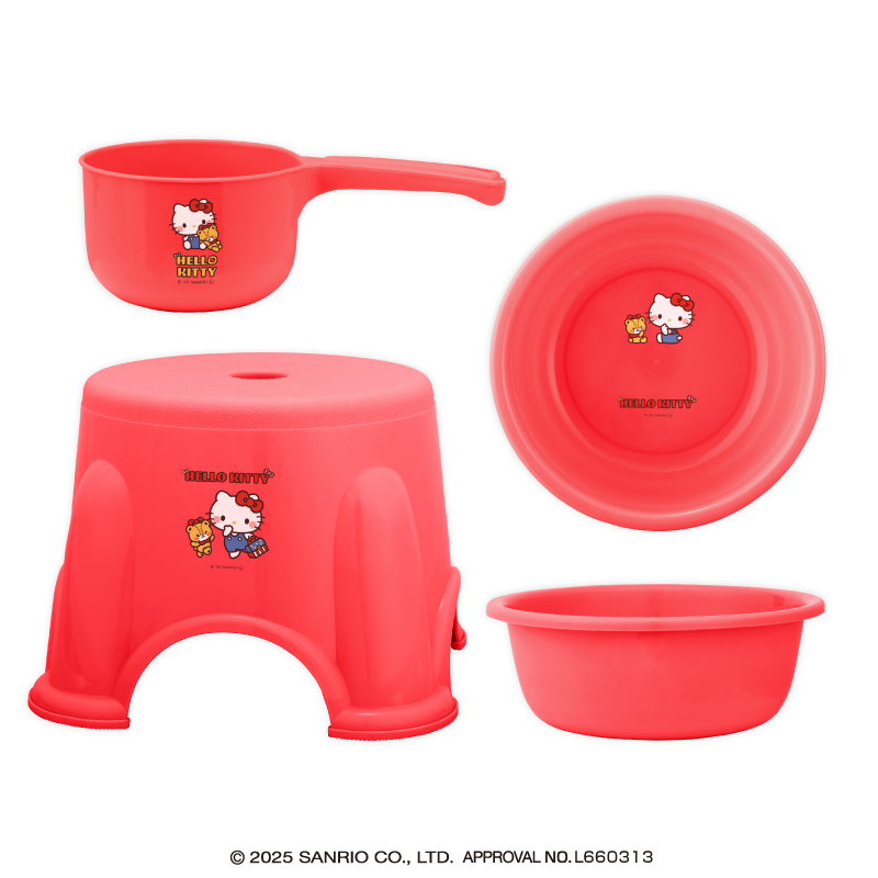 ハローキティー  お風呂セット　限定　当選 エイコープライズ】「ハローキティ お風呂セット」が2025年5月2週から