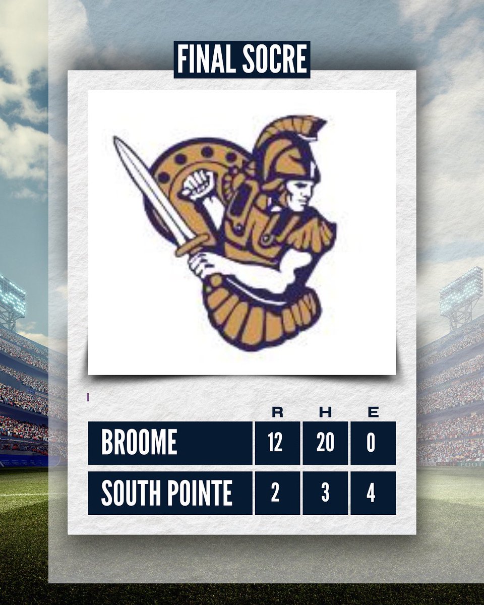 Varsity finishes the regular season with a win over South Pointe, 12-2!!