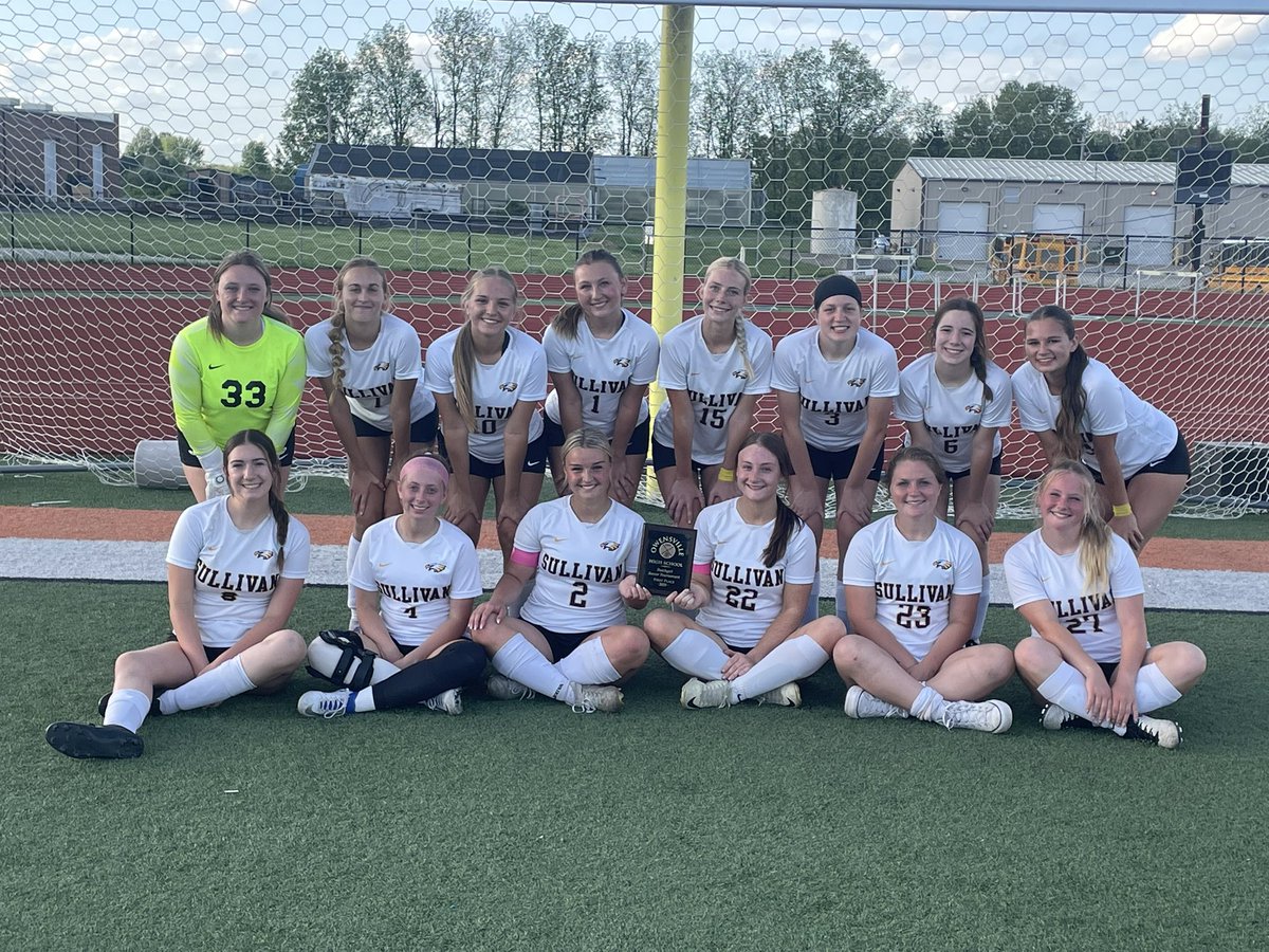 The Lady Eagles complete the 2 game sweep at the OHS tournament to claim 1st place with the 7-1 win over OHS.  Goals by Newman (2), S. Giebler, Adams, A. Giebler, E. Kirk, and Hayes.