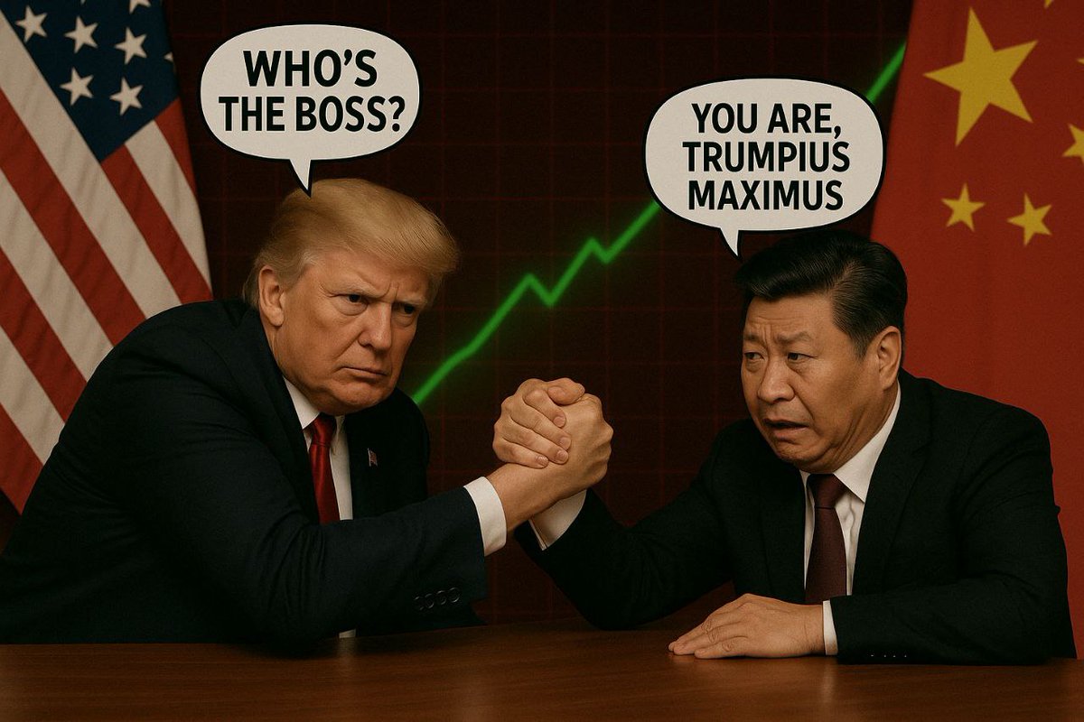 Trumpius Maximus shows up and suddenly everyone wants to talk 🇺🇸⚔️