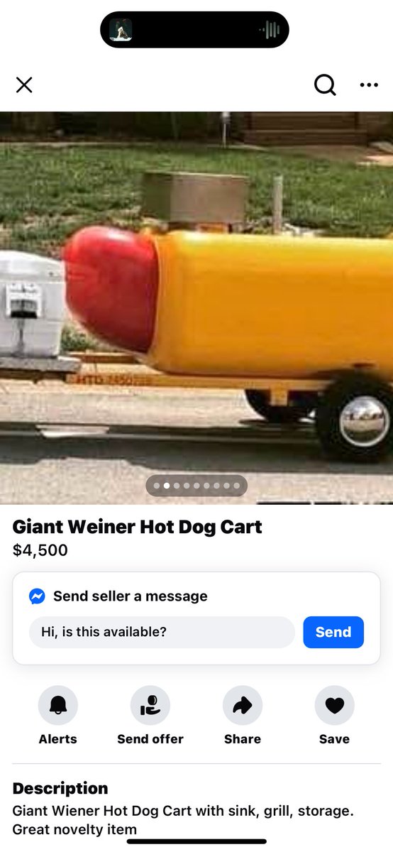 LandonCarroll19's tweet image. Found a good investment opportunity on Facebook marketplace this evening. Please let me know if you would like to send me some $ to showcase my grilling skills. This body I built wasn’t created without the ability to absolutely throw down over the fire.
#expand…
