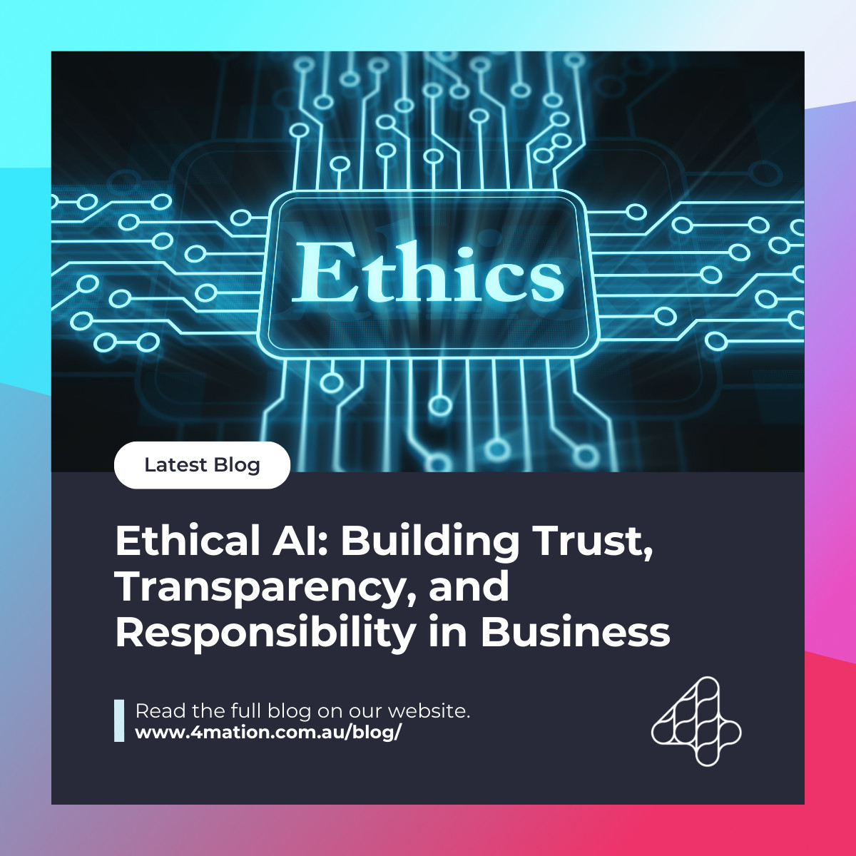 🔍 AI is transforming the way we work — but at what cost?

👀 Read our latest blog and learn how to implement AI that’s fair, secure, and future-proof: 4mation.com.au/blog/ethical-a…

#AIethics #EthicalAI #ResponsibleAI
