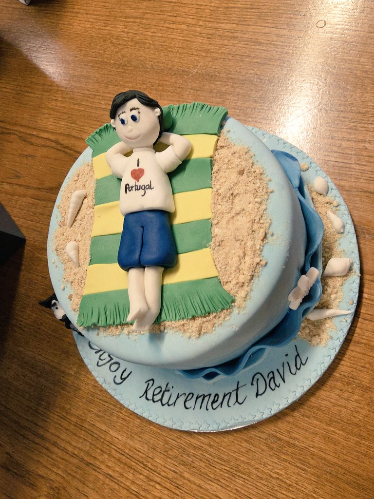 Happy retirement David !