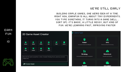 earndotfun's tweet photo. We are still so early.

Check our gitbook here: https://t.co/aqBvrwvzDP

Stay informed about our APP! https://t.co/qxYcEhMPDo