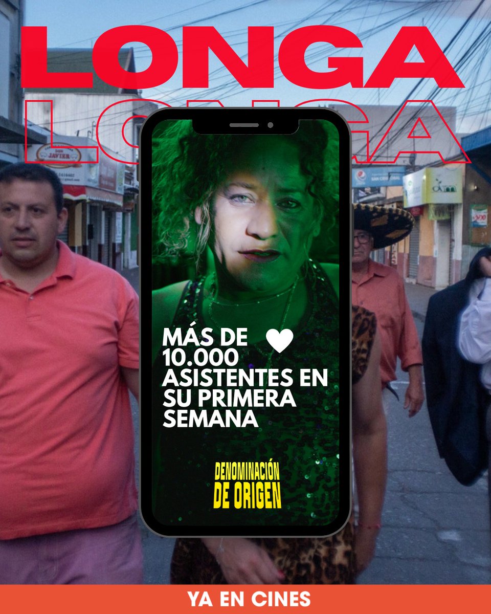 ¡Estamos muy felices con esta noticia! 

Muchas gracias a todo el público que llenado las salas y agotó las entradas. Nos emociona saber que detrás de todo el trabajo que se hizo para llevar esta pelicula adelante, hoy se vea reflejado en la reacción de ustedes. GRACIAS TOTALES